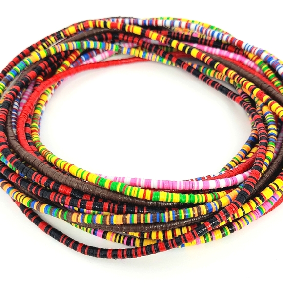 African beaded unisex Necklace - Picture 1 of 1
